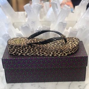 Tory Burch wedge flip flop!